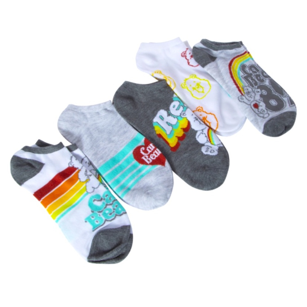 5pairs Care Bears ankle socks